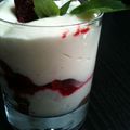 Tiramisu framboise/basilic/speculoos 