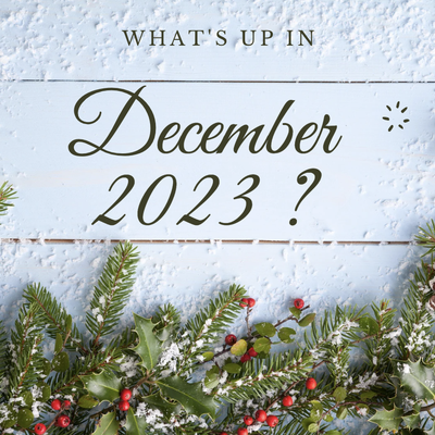 What's up in December 2023 ? 