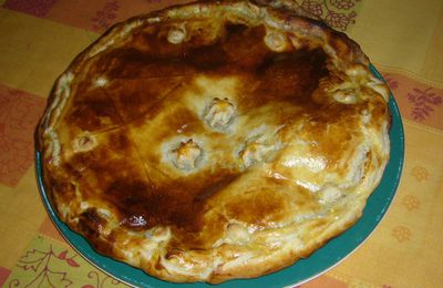 Galette des rois chocolat praliné, noisette