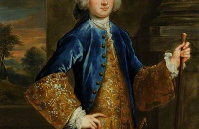 John Vanderbank the Younger, Portrait of John Bourchier, circa 1732