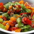 Salade de tomates 