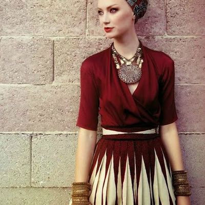 Tendance, la mode ethnique chic