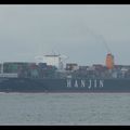 le cargo HANJIN BLUEOCEAN