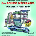 6ème bourse d'échange à Arnage le 19 mai 2019