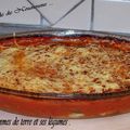 Gratin de pommes de terre et ses légumes 