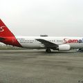 Aéroport Tarbes-Lourdes-Pyrénées: Samair: Boeing 737-476: OM-SAA: MSN 24439/2265.
