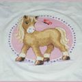 Coussin petit poney pour ma puce