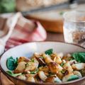 Poêlée de topinambours au romarin