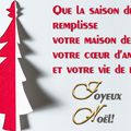 voeux pour noel 