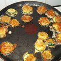 COURGETTES EN RONDELLES EN BEIGNET