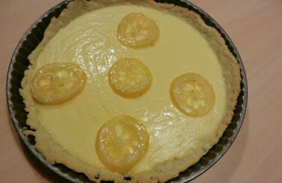 Tarte à la crème de Citron