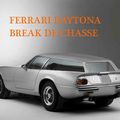 shooting break , break de chasse ferrari daytona,olivier decatoire,