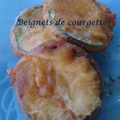 Beignets de courgette