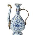 Porcelain ewer, Ming dynasty, Jiajing mark and period, ca. 1522-1566
