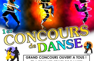 Le concours de danse - Saison 1 - est lancé ! 