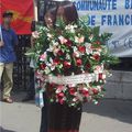 Des photos de la manifestation du 10 Mai à Paris devant l'ambassade de Birmanie