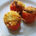 TOMATES FARCIES AUX HERBES ET MOZZARELLA