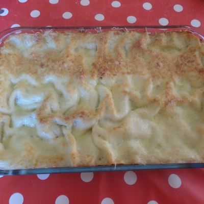 Des lasagnes en cette journée de pluie ...