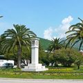 Rond-point à Budva (Montenegro)