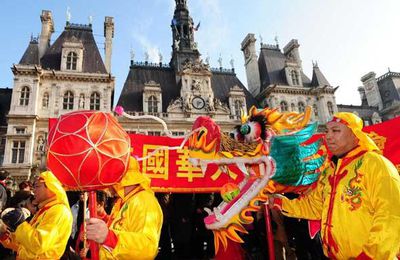 Le nouvel an chinois du tigre "groua"