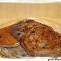 PANCAKES AUX MYRTILLES ET SIROP D'AGAVE