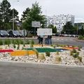 Rond-point à Firminy