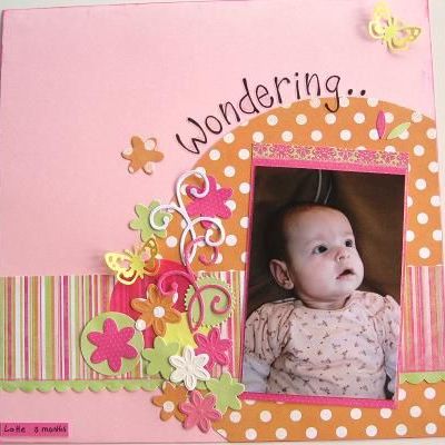 Page Kaisercraft Candy Lane