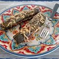 Courgettes farci aux deux jambon blanc et crus 