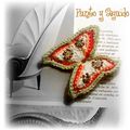 BROCHE  MARIPOSA CROCHET