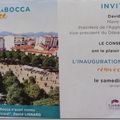 Invitation pour l'inauguration du nouveau centre de La Bocca