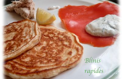 les Blinis ultra rapides !