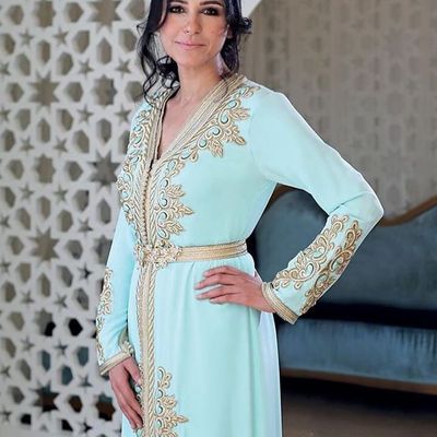 Acheter caftan marocain simple pas cher