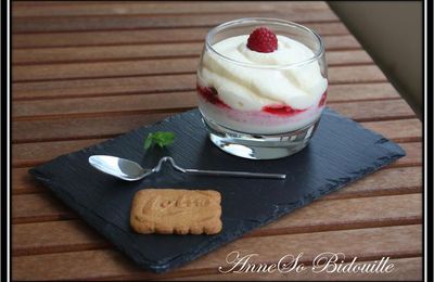 Tiramisu framboise speculos