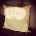 Coussin hibou