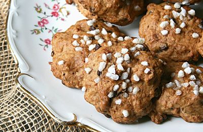 Cookies à la banane plantain sans beurre, sans oeufs et sans sucre 