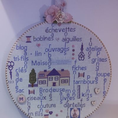 ☆Broderie sur tambour☆