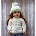 Pull et bonnet pour Marianne - Sweater and hat for Marianne