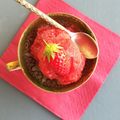 Sorbet à la fraise ♥ ♥ ♥