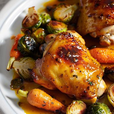 Cuisses de Poulet Miel Moutarde : La Recette Familiale Fondante et Laquée au Four ✨