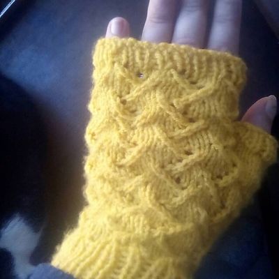 Café au lait Mitts