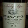 domaine Bachey legros 2011 santenay 1er cru "clos rousseau" vieilles vignes