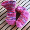 Chaussettes pour bébé Manon - Socks for baby Manon