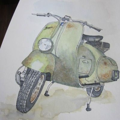 Transfert "Le Vespa"...