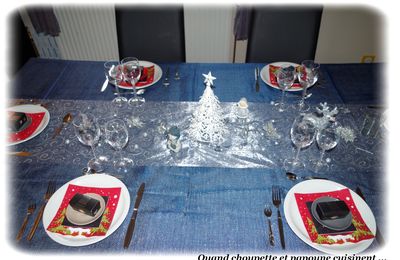 MA TABLE DU JOUR DE NOËL
