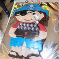 GATEAU D'ANNIVERSAIRE "PIRATE"