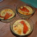 Clafoutis au saumon fumé