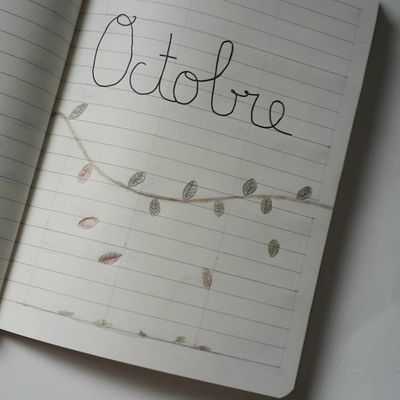 Bullet Journal - Mon mois d'octobre