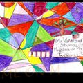 Colin - "Mailing Art" (crayons de couleurs sur enveloppe-4fevr2008)
