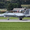 Air14 Airshow Payerne, 04/09/2014. Mc Donnell Douglas FA18 Hornet Swiss Air Force J-5017. Photos: Jean-Luc