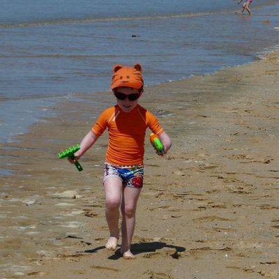 Les pieds dans l'eau